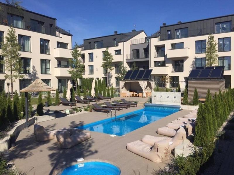 Super Mini Loft With Outdoor Pool. Διαμέρισμα Παλάγκα Εξωτερικό φωτογραφία